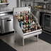 Thumbnail image #2 for Krowne Royal Series Freestanding Underbar Liquor Bottle Display Unit, 24 x 29 Inch, 28-Bottle Capacity