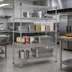 Thumbnail image #3 for EAGLEbrite Double-Mat Wire Shelving Starter Unit, 4-Tier, 48 x 18 x 74 Inches, Zinc Finish