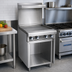 Thumbnail image #2 for Imperial Spec Series Heavy Duty 24-Inch Gas Add-A-Unit Griddle Range with Open Cabinet Base