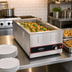 Thumbnail image #2 for Winco Electric 4/3 Size Countertop Wet Well Food Warmer