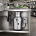 Thumbnail image #2 for InSinkErator SS-100 Small Capacity Complete Food Waste Disposer Package with CC-101 Control Center, 1 HP, Trough Mount