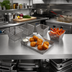 Thumbnail image #2 for American Metalcraft LFRY55 5-Inch Square Nestable Stainless Steel Fry Basket