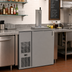 Thumbnail image #2 for Glastender C1FB36-DD One-Zone Front-Serviced Bar Profile Draft Dispensing Cooler, 36 Inch Wide, 1 Section