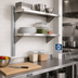 Thumbnail image #2 for Eagle Group MMNSU/A-7 84-Inch Aluminum NSF Wall-Mounted Cantilever Shelving Upright