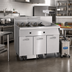 Thumbnail image #2 for Imperial Electric Floor Model 2-Battery Fryer with Built-In Filter System and Dump Station