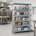 Thumbnail image #2 for MetroMax Q 5-Shelf Add-On Polymer/Wire Shelving Unit, 24