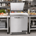 Thumbnail image #2 for Continental Mighty Top 27-1/2-Inch Front-Breathing Sandwich Prep Refrigerator with Solid Door, 12-Pan, 7.4 Cu. Ft.