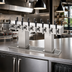 Thumbnail image #2 for Perlick Back-to-Back Bridge Tee Countertop Glycol-Cooled Draft Beer Tower, Extra High, 32-Faucet Capacity, Stainless Steel