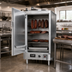 Thumbnail image #2 for MasterRange 30-Inch Natural Gas Smokehouse Smoker with Left-Hinged Door and Galvanized Exterior