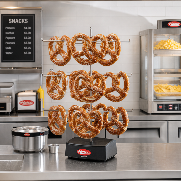 Product image #2 for Hatco 3-Tier Pretzel Tree Concession Display