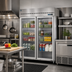 Thumbnail image #2 for Hoshizaki Steelheart R2A-FG Two-Section Reach-In Refrigerator with Full Glass Doors