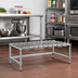 Thumbnail image #2 for Eagle Group Chrome Wire Dunnage Rack with Removable Wire Assembly, 30 x 18 x 14 Inches, 1600 lb. Capacity