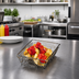 Thumbnail image #2 for Zorro Small Rectangular Wire Serving Basket with Chrome Finish, 9 x 6 x 2.5 Inches