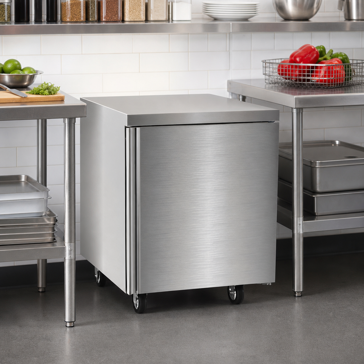Product image #2 for Delfield 32-Inch One-Section Undercounter Freezer with Solid Door