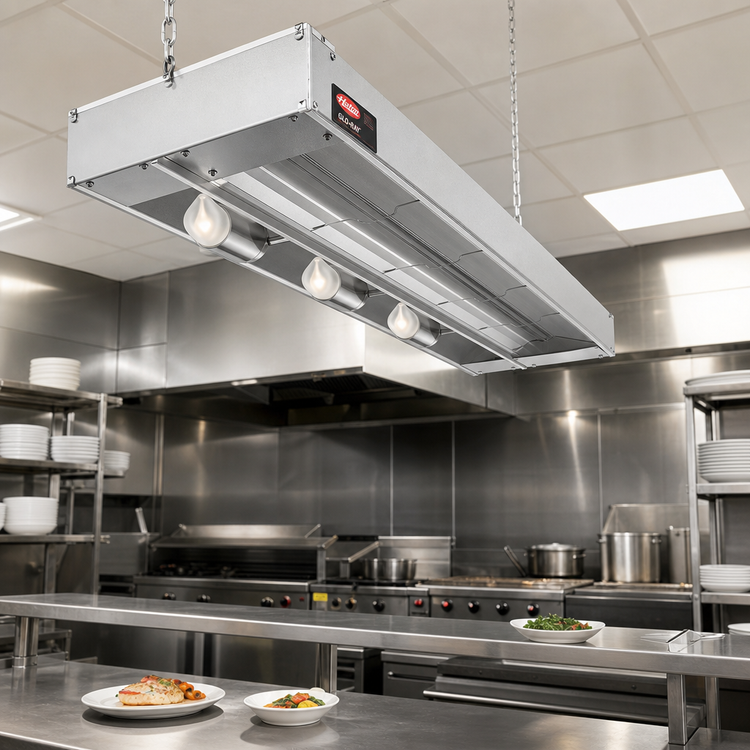 Product image #2 for Hatco Glo-Ray® 132-Inch Unlighted Infrared Strip Heater, Aluminum, 3.75 kW