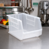 Thumbnail image #3 for Quantum QUS260CL Clear Stack and Hang Shelf Bin, 11 x 18 x 10 Inches