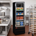 Thumbnail image #2 for Howard-McCray 19 Cu. Ft. One-Section Black Bottom-Mount Self-Contained Hinged Glass Door Freezer Merchandiser