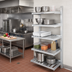 Thumbnail image #2 for Channel Aluminum Cantilevered Shelving Right Upright, 72-Inch High