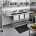 Thumbnail image #2 for Eagle Spec-Master FN Series Three-Compartment Coved-Corner Sink with Left and Right 18-Inch Drainboards, 90 x 27 Inches