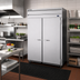 Thumbnail image #2 for Beverage-Air P-Series Two-Section Roll-Thru Freezer, 78.5 Cu. Ft., Top-Mount Self-Contained, Standard-Depth, Stainless Steel