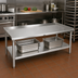 Thumbnail image #2 for John Boos Stainless Steel Equipment Stand with Adjustable Undershelf, 15 x 30 x 24 Inches