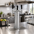 Thumbnail image #2 for Perlick Century Extra-Height 3-Faucet Glycol-Cooled Countertop Draft Beer Tower, 3-Inch O.D. Column, Polished Chrome