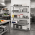 Thumbnail image #2 for Eagle Group Valu-Master 5-Tier Add-On Wire Shelving Unit, 48