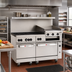 Thumbnail image #2 for Wolf Challenger XL 60-Inch Commercial Gas Restaurant Range with 6 Burners, 24-Inch Griddle/Broiler, Standard Oven and Convection Oven