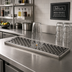 Thumbnail image #2 for Perlick 6000 Series Surface Mount Drainer with Built-In Center Rinser