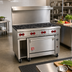 Thumbnail image #2 for Wolf Challenger XL 48-Inch Gas Restaurant Range with 8 Open Burners and Convection Oven