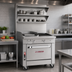 Thumbnail image #2 for Southbend Platinum 32-Inch Gas Heavy Duty Range with 16