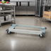Thumbnail image #2 for Quantum Stainless Steel Dolly Frame, 48 Inch W x 24 Inch D, Casters Not Included