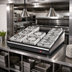 Thumbnail image #2 for Hatco Glo-Ray® Countertop Pass-Thru Pizza Warmer with Single Slant Shelf, 48