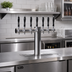 Thumbnail image #2 for Perlick Avenue 6-Faucet Countertop Glycol-Cooled T-Pipe Draft Beer Tower