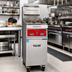 Thumbnail image #3 for Vulcan PowerFry5 21-Inch High-Efficiency Free-Standing Gas Fryer, 85-90 lb. Capacity, Digital Controls