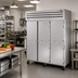 Thumbnail image #2 for True SPEC SERIES Three-Section Reach-In Solid Swing Door Freezer, -10°F, Top-Mounted Self-Contained Refrigeration