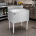 Thumbnail image #2 for Krowne Silver Series Insulated Stainless Steel Bar Ice Bin with Full Sliding Cover
