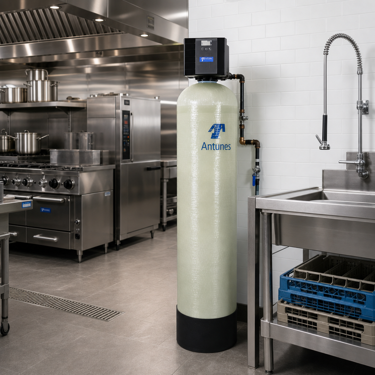 Product image #2 for Antunes WSS-1252 Commercial Point-of-Entry Water Softener System, 2 Cubic Foot, 15 GPM