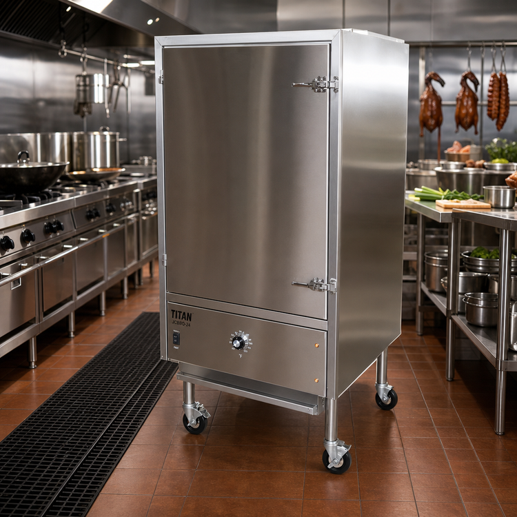 Product image #2 for Titan JCBBQ-24 24" Chinese Bar-B-Que Oven with Thermostatic Controls