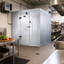 Thumbnail image #2 for Outdoor Quick Ship Walk-In Cooler with Floor and Bohn R-448A Remote Refrigeration, 5'-10 5/8