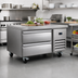 Thumbnail image #2 for Serv-Ware 38 Inch Wide 2-Drawer Refrigerated Chef Base with Self-Contained Side-Mounted Refrigeration