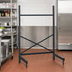 Thumbnail image #2 for Metro SmartLever SM762436-KIT Stationary Cantilever Shelving Starter Unit Base Kit, Steel, 36"W x 24"D Shelf Capacity