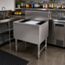 Thumbnail image #2 for Advance Tabco Prestige Supreme 36-Inch Stainless Steel Bar Ice Chest Without Cold Plate, 108 lb Capacity