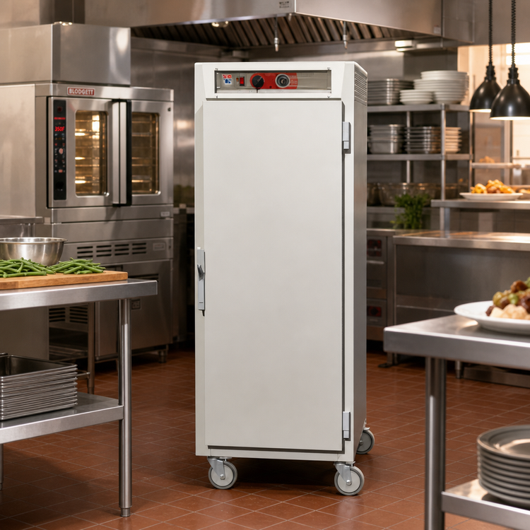 Product image #2 for Metro C5 6 Series Full-Height Mobile Pass-Thru Heated Holding Cabinet with Solid Doors