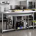 Thumbnail image #2 for Hatco 48 Inch x 15-1/2 Inch Undermount Refrigerated Cold Shelf, Electronic Control, Self-Contained R-290