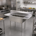 Thumbnail image #2 for 84-Inch 2-Compartment 304 Stainless Steel Sink with Left and Right Drainboards