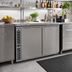 Thumbnail image #2 for Glastender C1SL48-UC 48-Inch Two-Section One-Zone Side-Serviced Undercounter Reach-In Cooler