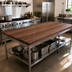 Thumbnail image #2 for Boos Block American Black Walnut Edge Grain Wood Kitchen Countertop, 132 x 48 x 1-3/4 Inch, Varnique Finish