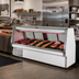 Thumbnail image #2 for Howard-McCray 34E Series Red Meat Service Case, 148-1/2 Inch Wide, Full-Service, Remote Refrigeration, Straight Glass