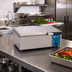 Thumbnail image #2 for Antunes Deluxe Steam Food Warmer Countertop Steamer, 2/3 Size Pan, Direct Water Hook-Up, 120V